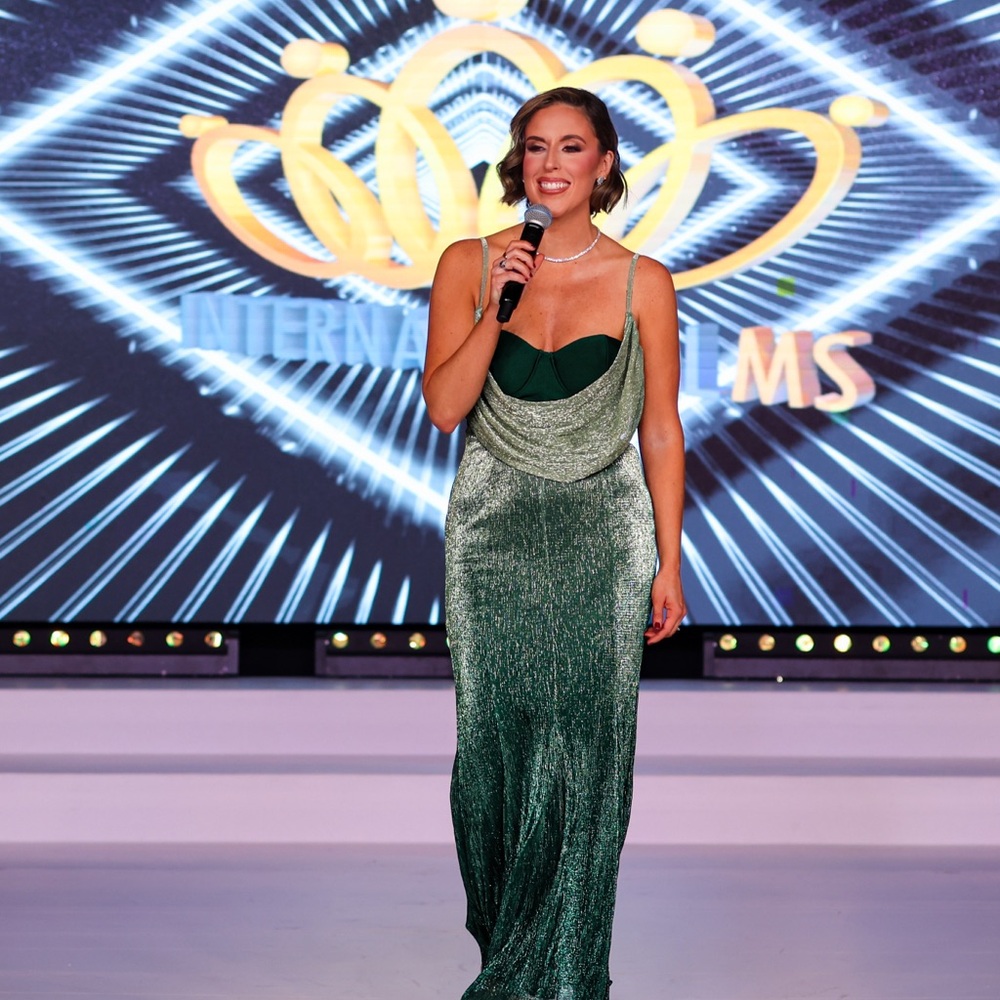 JLUXLABEL Green Midi Dress